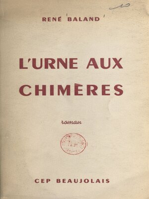 cover image of L'urne aux chimères